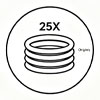 Stacked-hose-icon-with-+25X-text