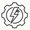 energy-efficiency-gear-lightning-line-icon