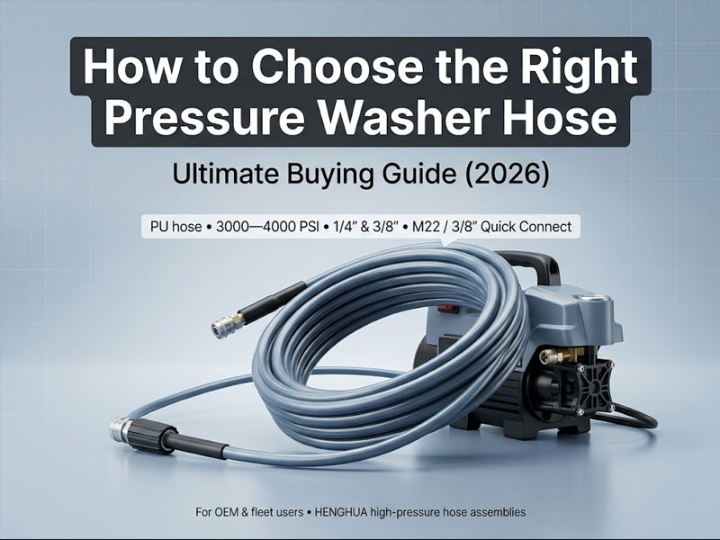 pressure washer hose buying guide