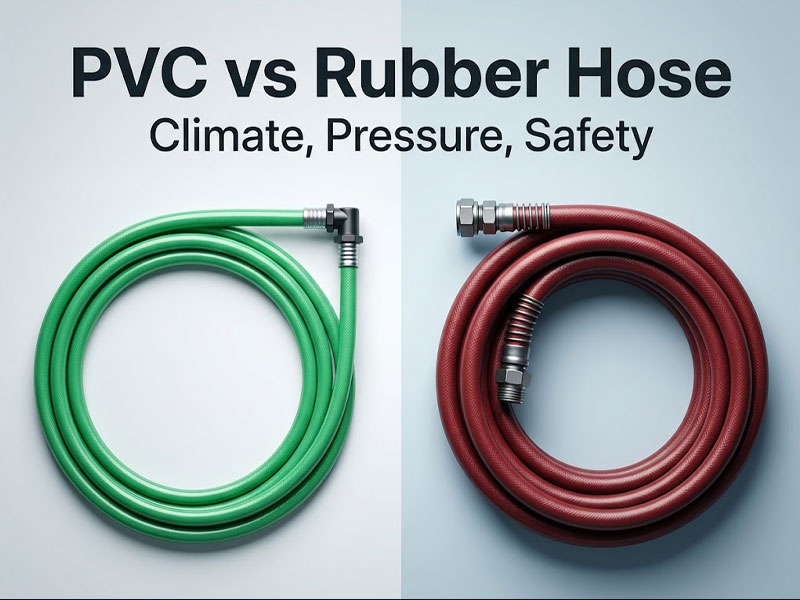 pvc vs rubber garden hose comparison guide