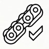 reduced-maintenance-roller-chain-line-icon