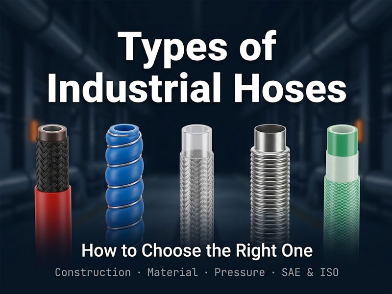 types of industrial hoses selection guide