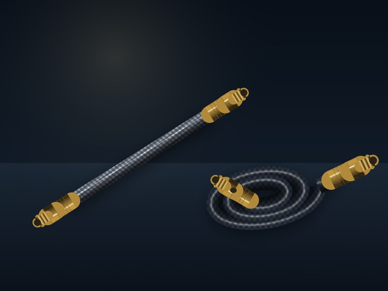 Textile-braided and wire-braided air hose assemblies from HENGHUA, coiled and straight with crimped end fittings